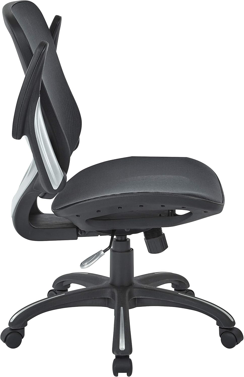 Riley Ventilated Manager's Office Desk Chair With Black Mesh