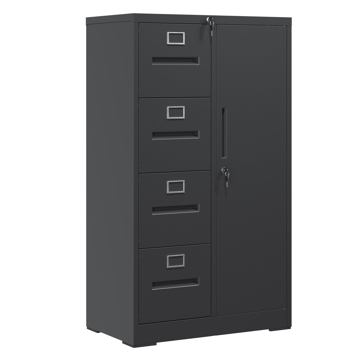 Metal Storage Vertical Filing Cabinet with Lock