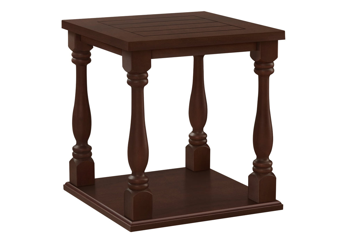 2 Tier Accent Table - Espresso or Walnut Finish
