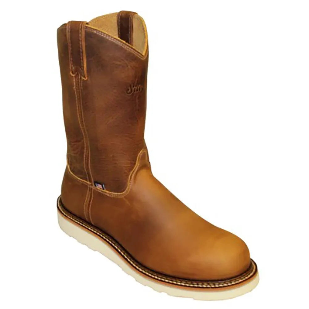 Silverado by Abilene 10" Joe - Polyurethane Unit Wedge Sole Leather Cowboy Work Boots