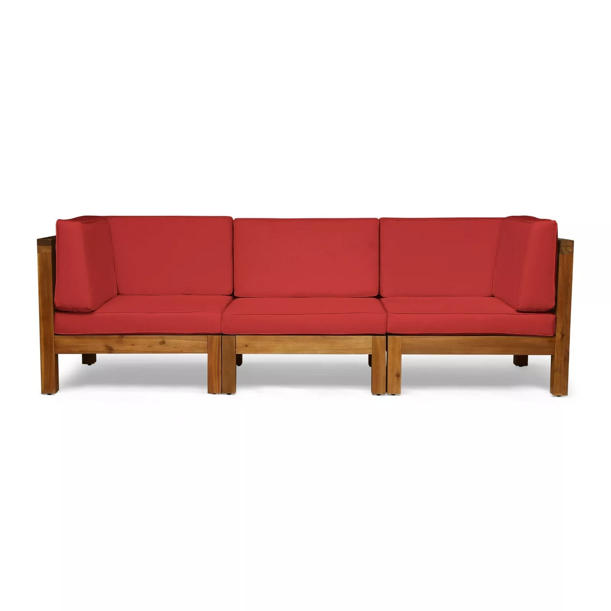 Brava X-Back 3 Seater Outdoor Sectional Sofa Set