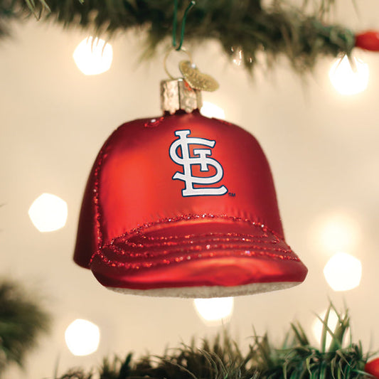 Cardinals Baseball Cap Ornament