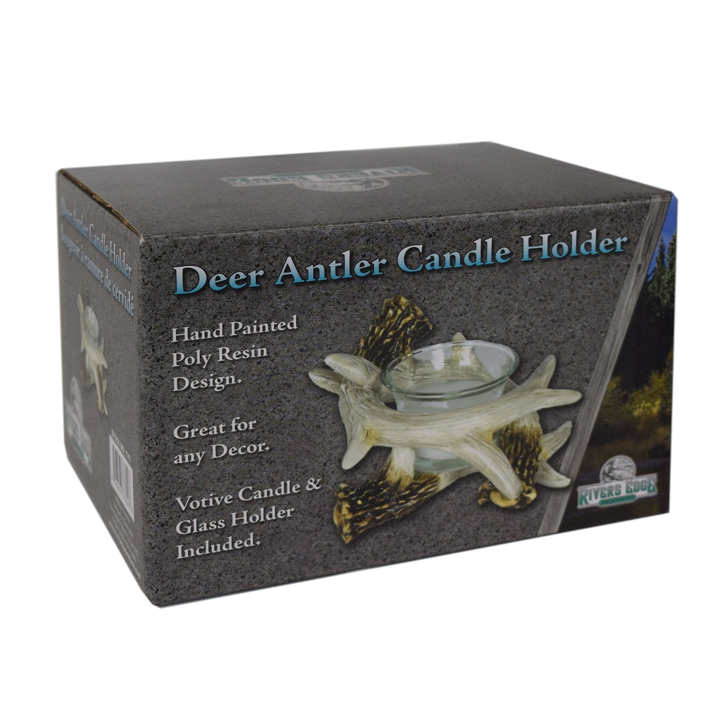 Candle Holder-Deer Antler