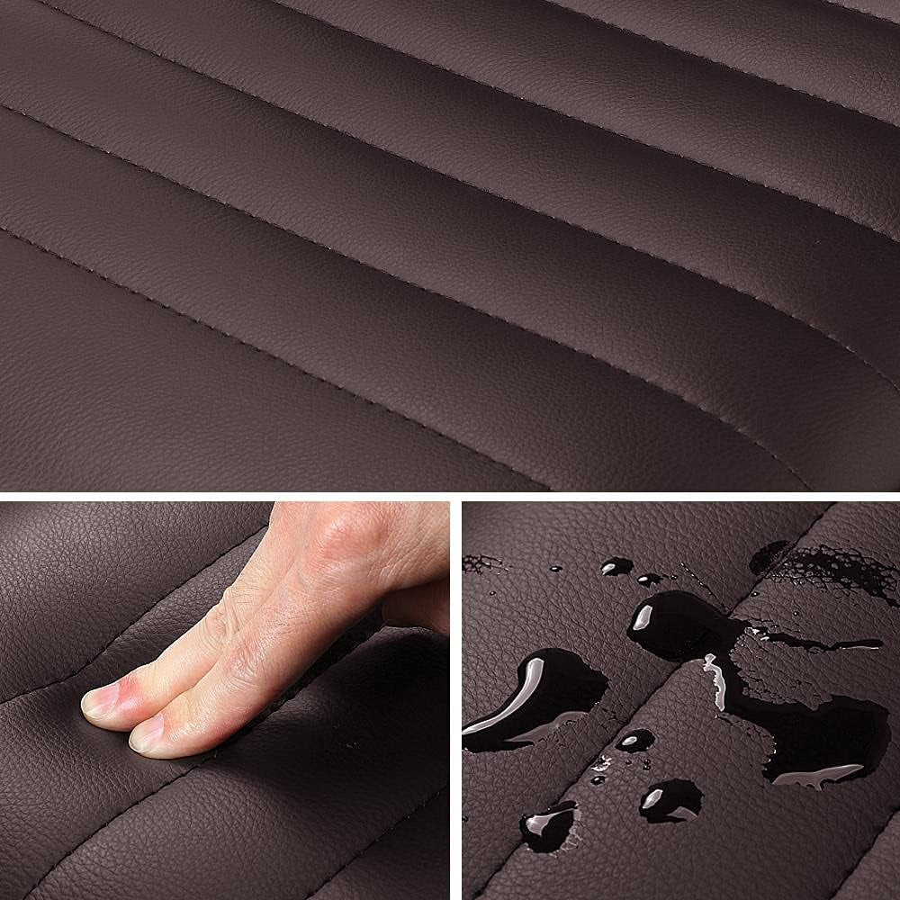 Brown Armless Office Chair With Adjustable Height For Desk