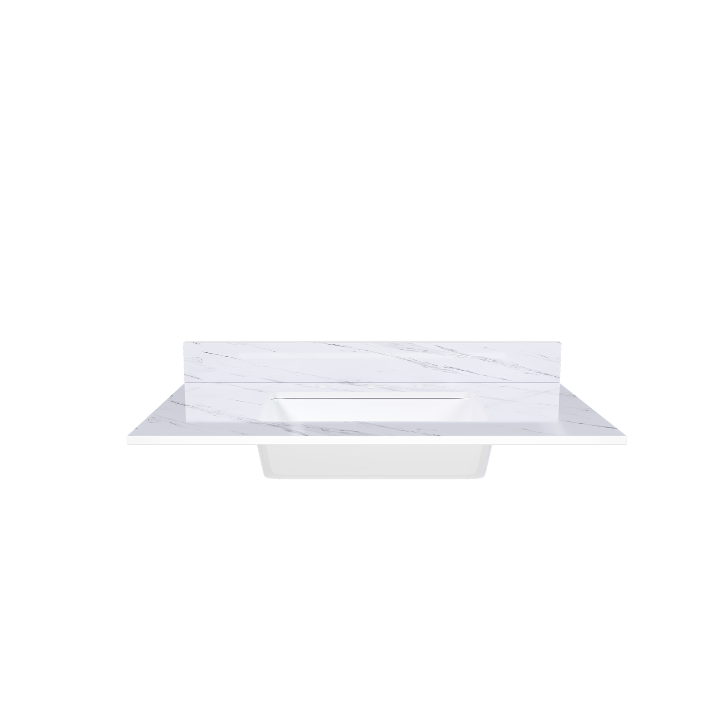 37 Inch Marble Vanity Top