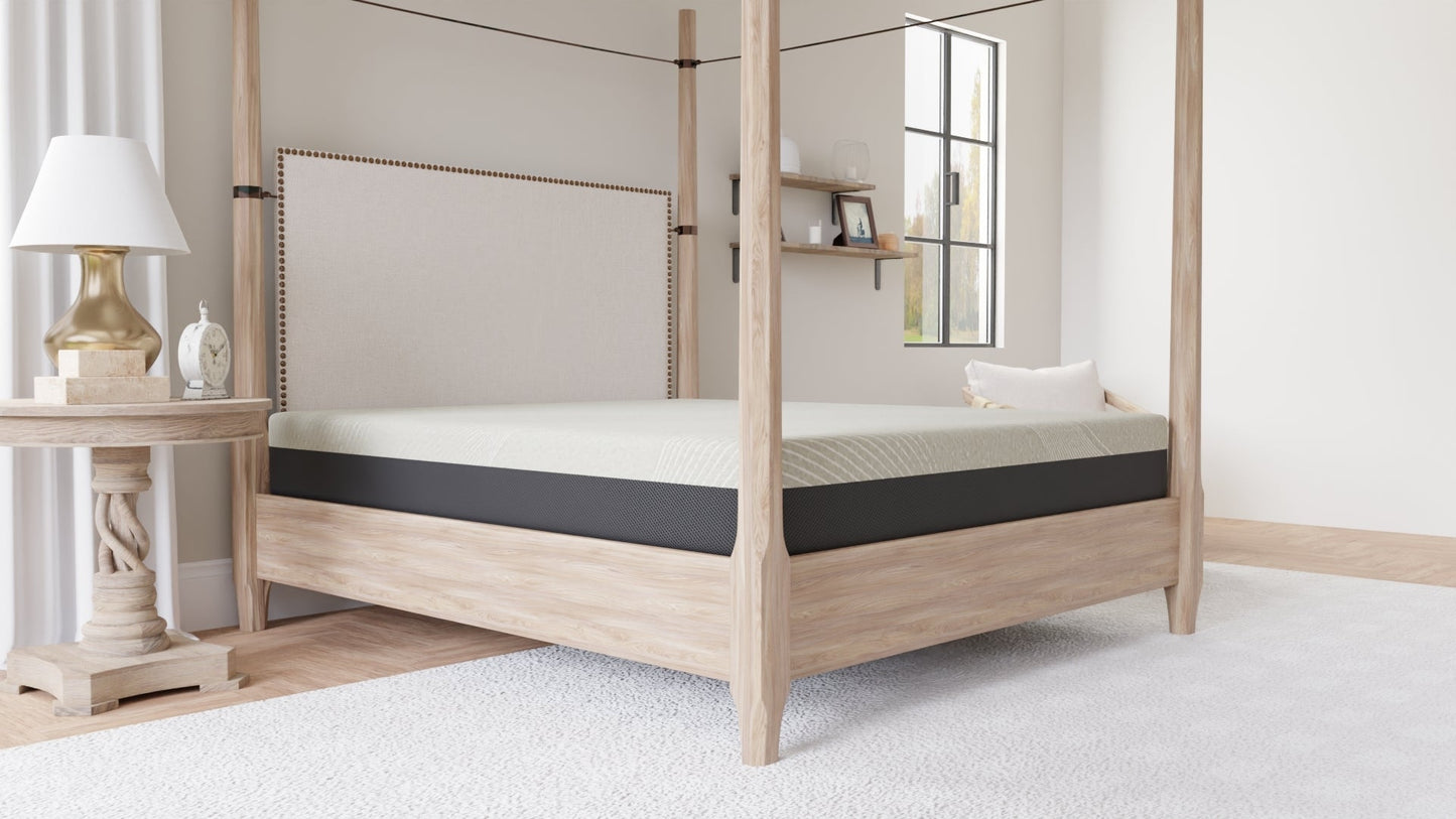 Omne Sleep Twin Medium Gel Memory Foam Tight Top 10 Inch Mattress