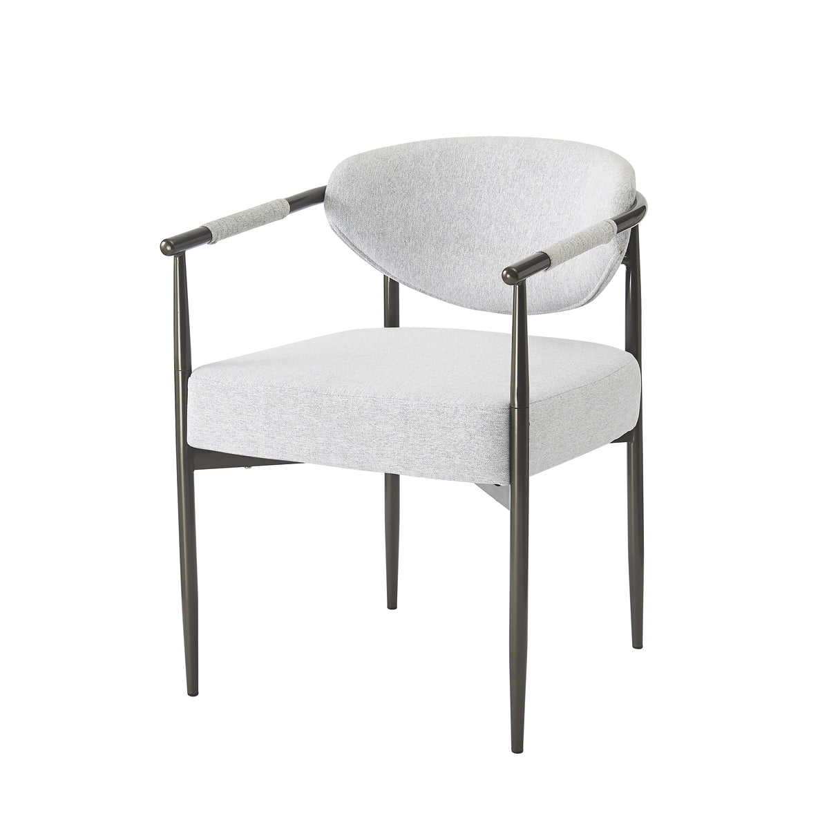 7 Pieces Modern Oval Dining Set
