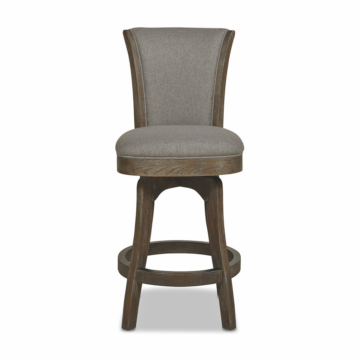 Henry 27" Armless Swivel Counter Height Bar Stool