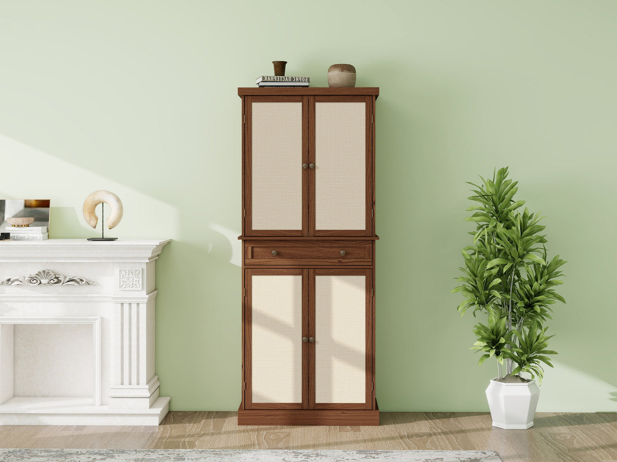4 Door Cabinet with 1 Drawer