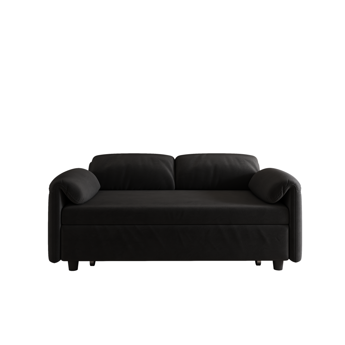 54-Inch Velvet Sofa Bed with Dual Purpose - Stylish & Functional