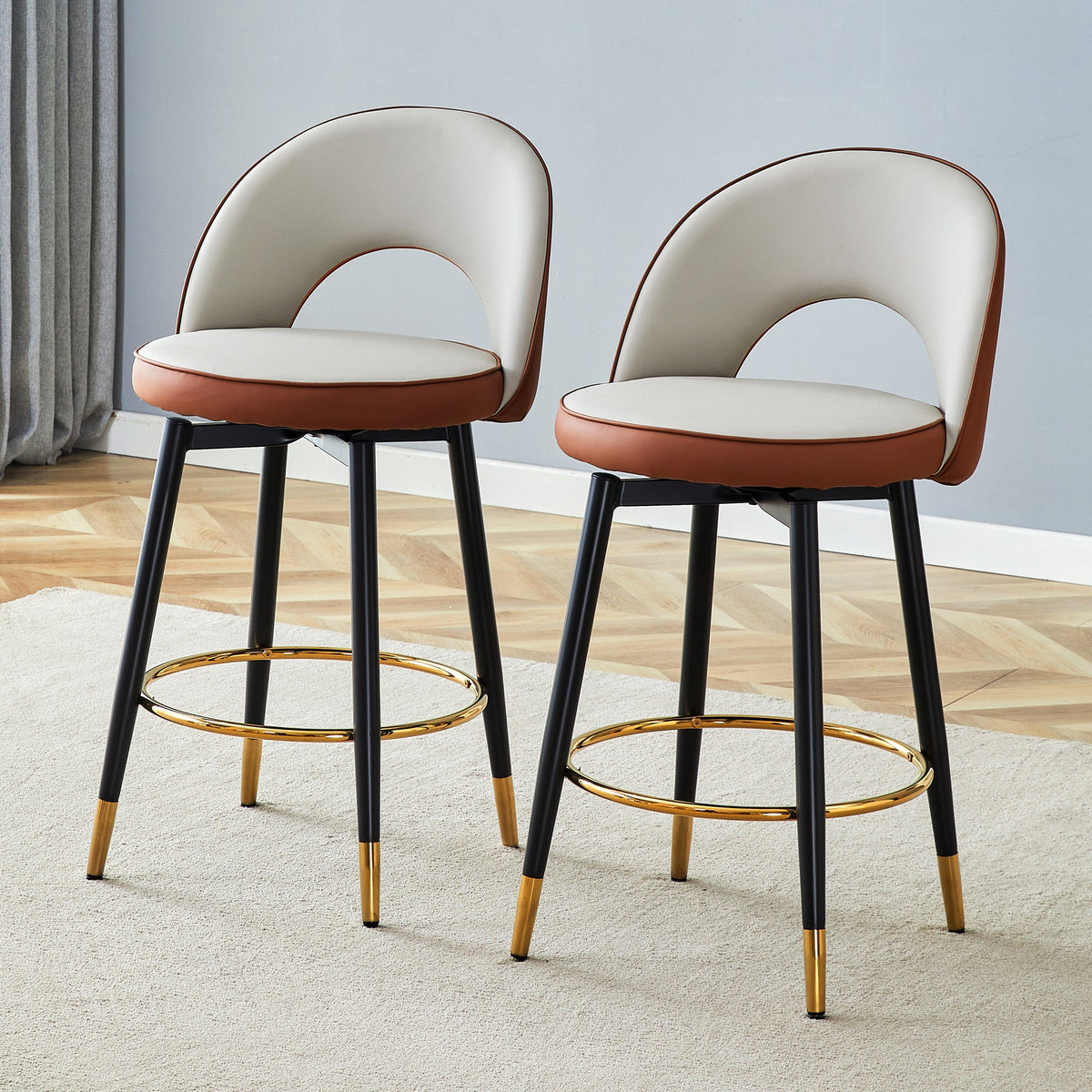 360° Rotatable Bar Chair - Modern