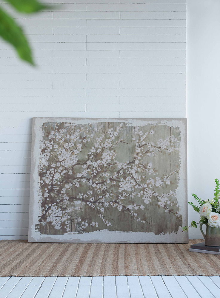 Large Cherry Blossom Canvas Art Print Home Decor Accent Piece