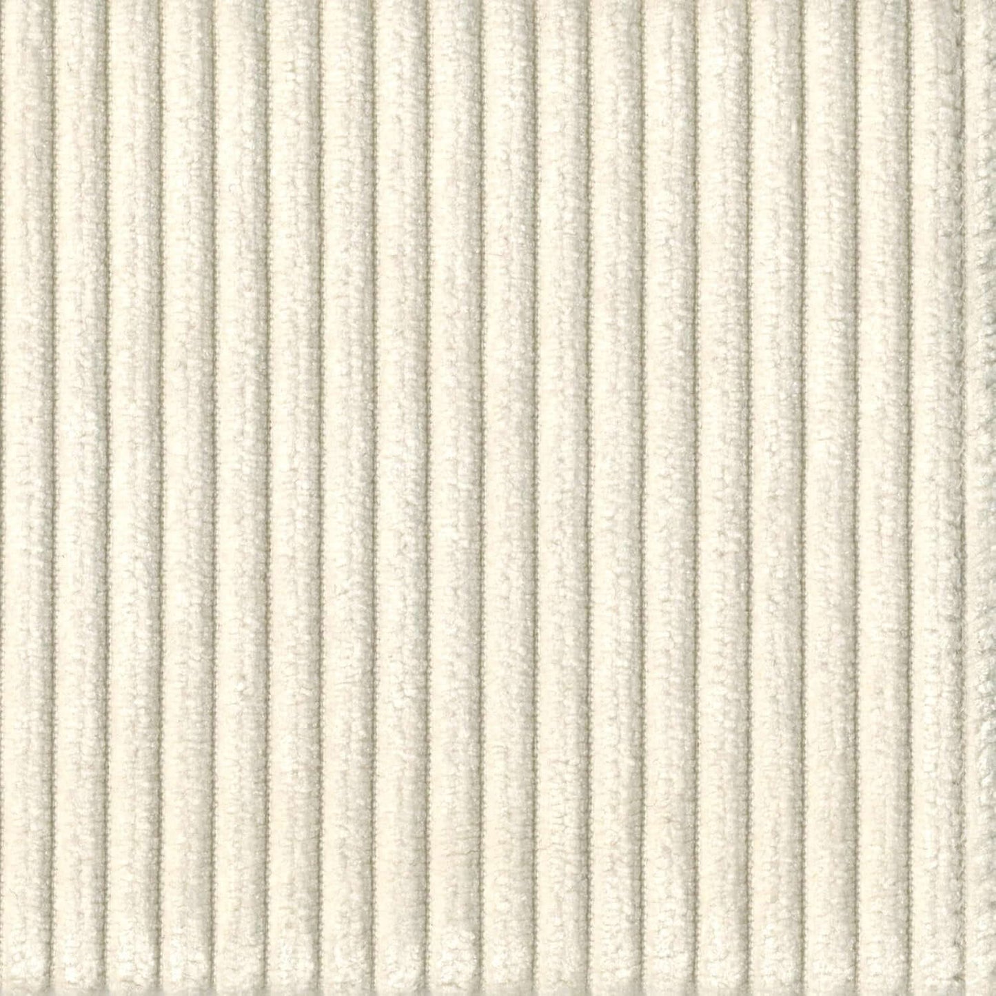 Soft Corduroy Sectional Sofa Set L Shaped Cream Modular fabric texture with soft cream vertical lines.