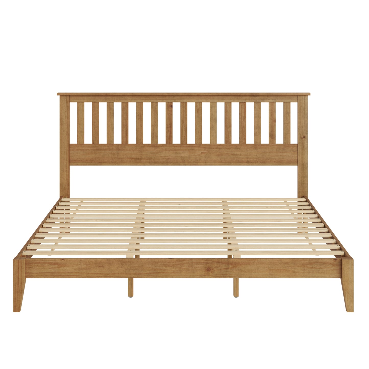 Malinda Mission Style King Panel Bed