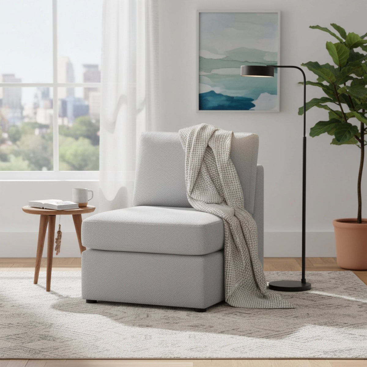 Chauncy Armless Chair