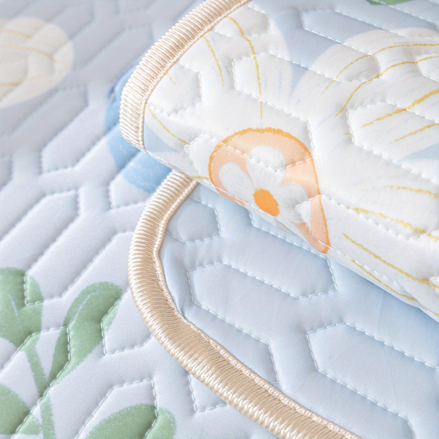 Boho Style Ice Silk Latex Sofa Cover Slipcover | Dog Hair Couch Cover