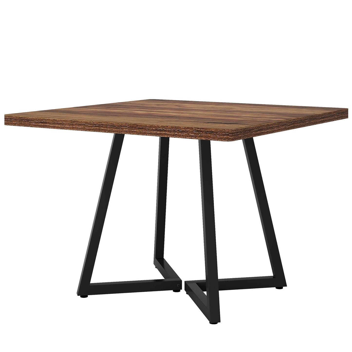 31.5" Square Rustic Dining Table for 2-4