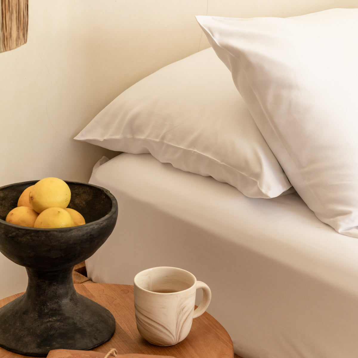 Organic Bamboo Sateen Bed Sheet Set