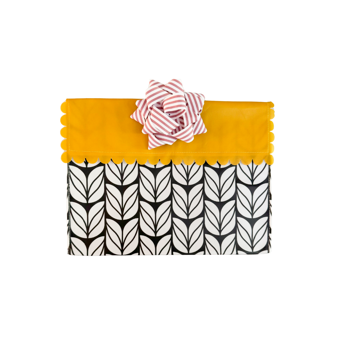 EverBow: Pink (Reusable Gift Wrap Bags – Sustainable, Foldable, Eco-Friendly)