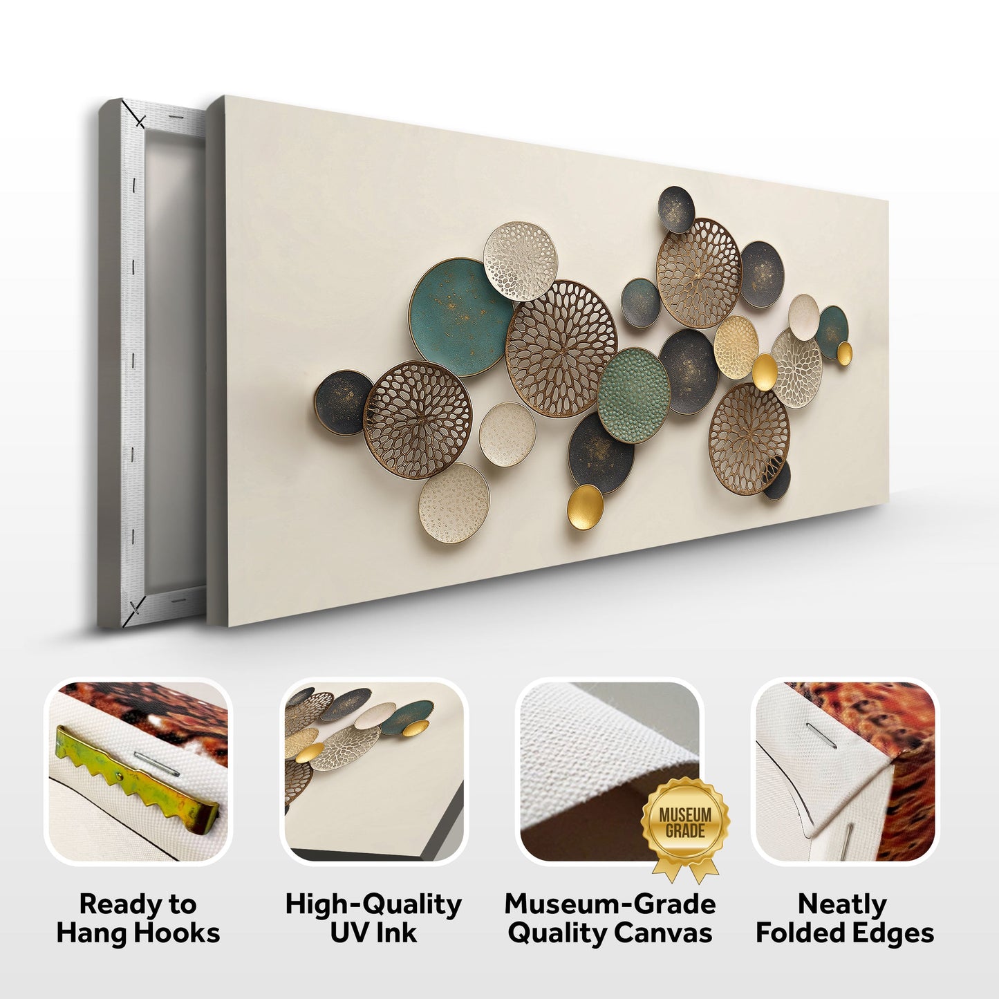 Lotus Leaf Abstract Wall Art II