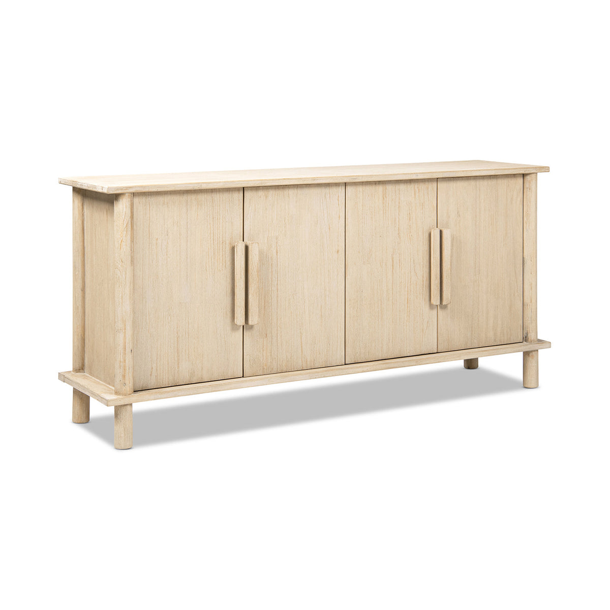 Milo 71" Reclaimed Wood 4-Door Sideboard
