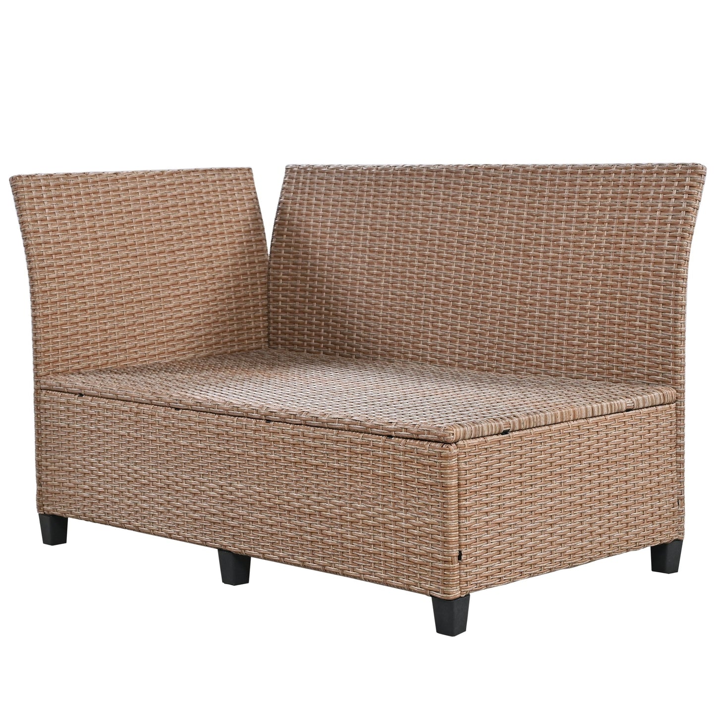 TOMAX 5-Piece Outdoor Patio Rattan Sofa Set