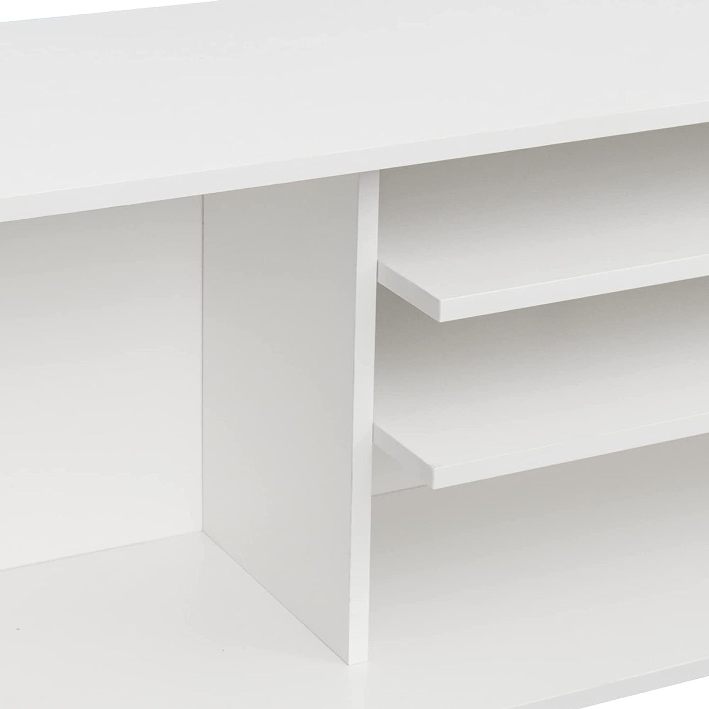 Farmhouse TV Stand for 65 Inch TVs With Storage Cabinet