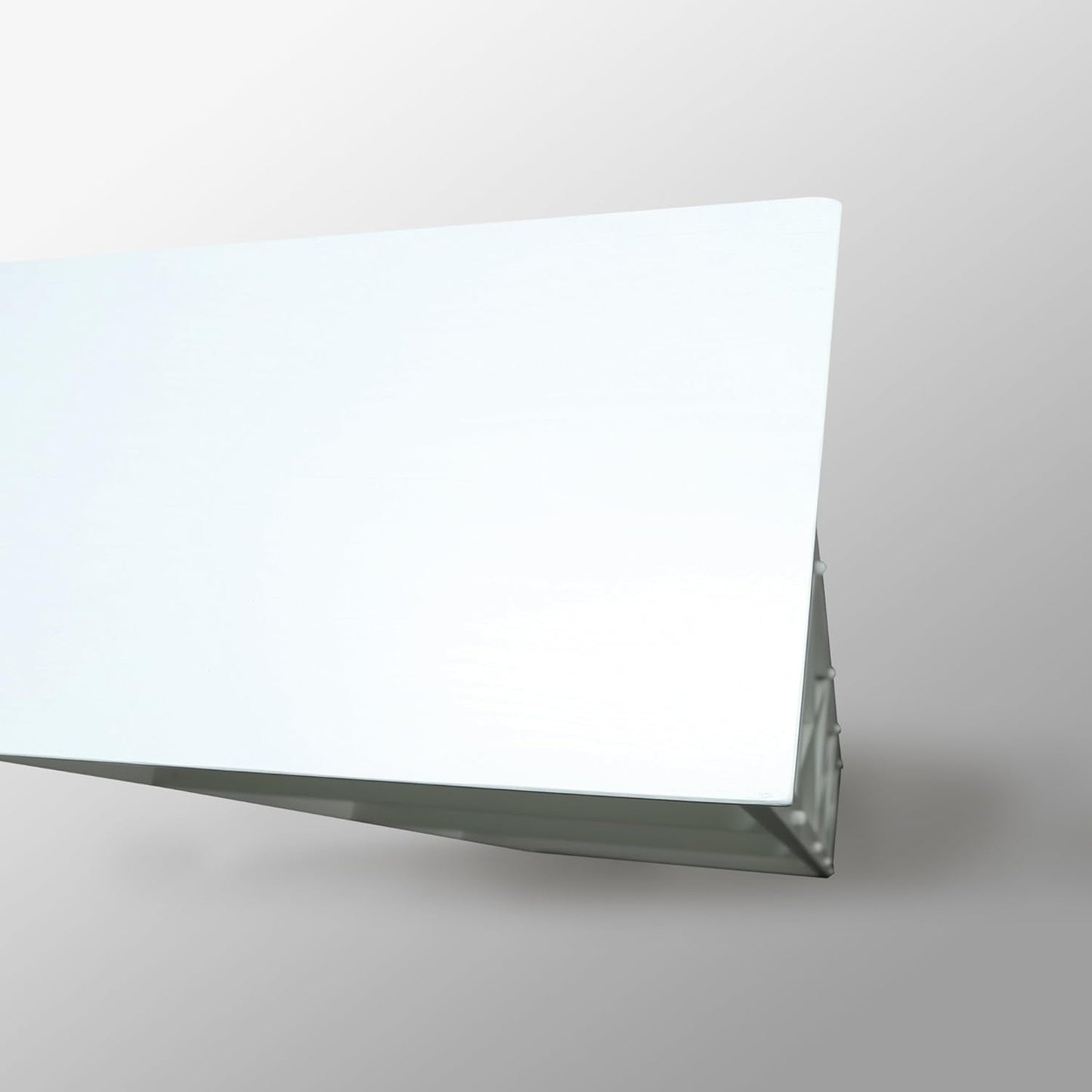 Montego 3 Shelf Bookcase White Modern X Design Storage