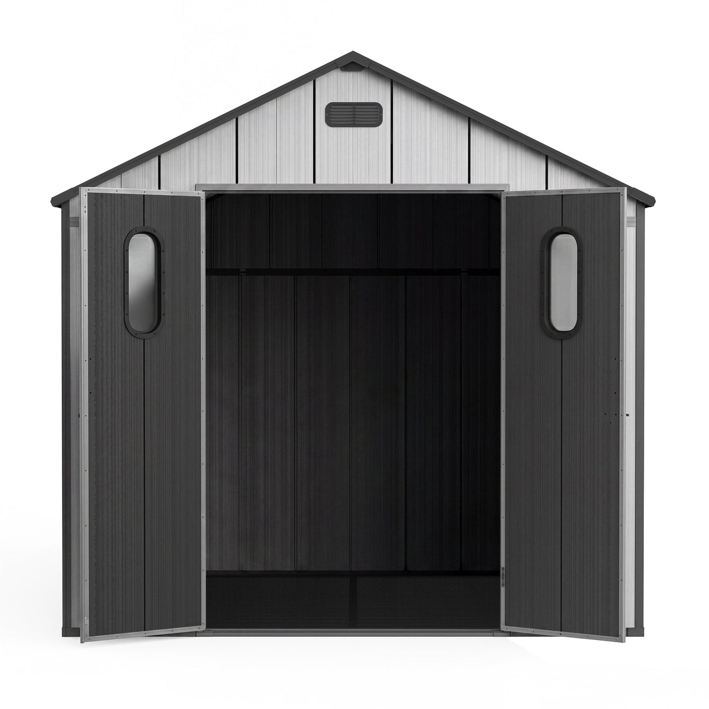 8x8Ft Resin Outdoor Storage Shed