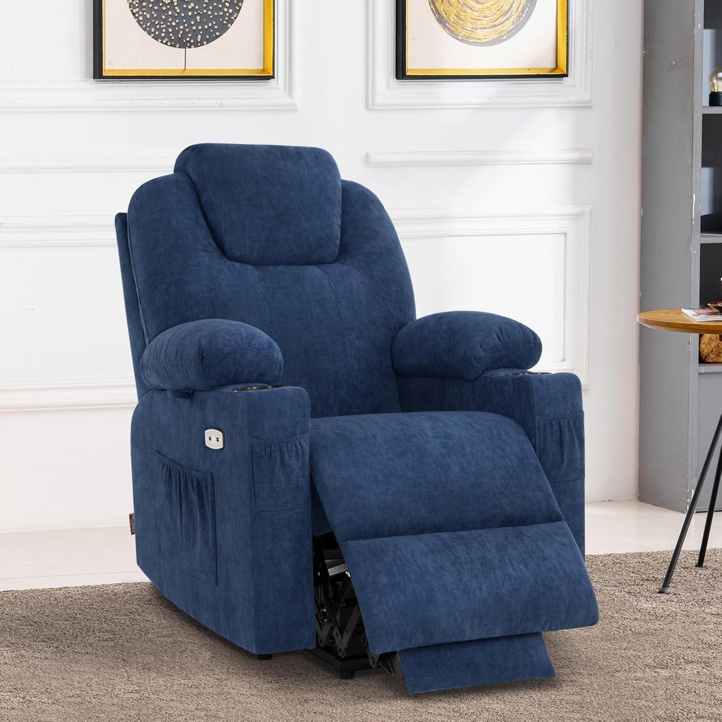 Petite Power Lift Recliner With Massage And Heat USB Ports