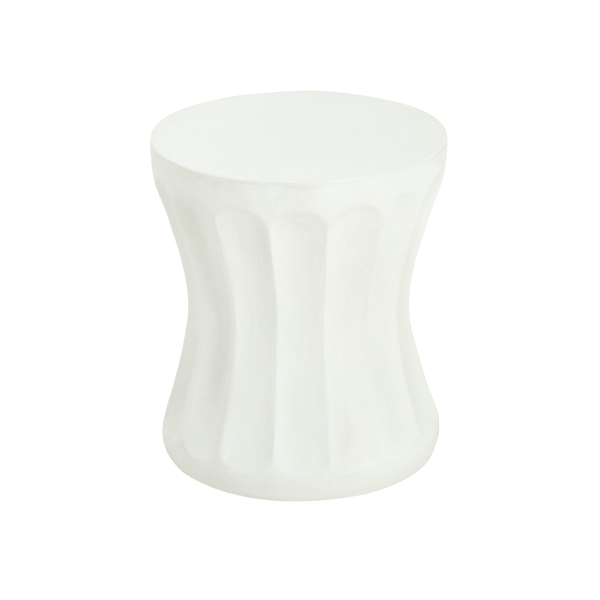 Outdoor Round Concrete Antique Side Table