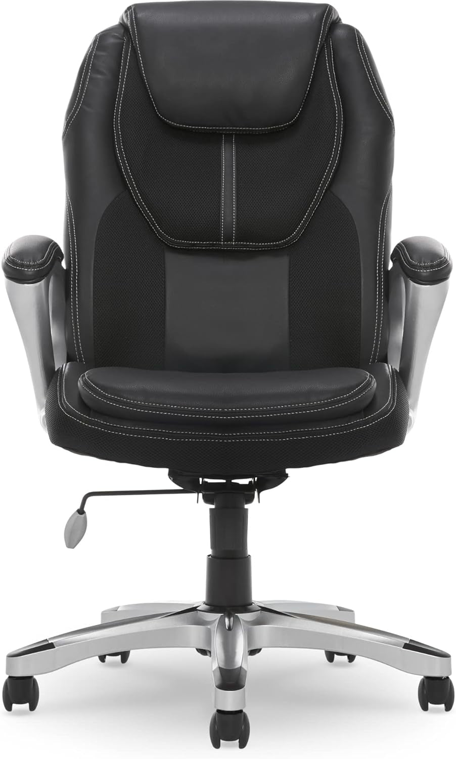 Amplify Executive Office Chair Black With Lumbar Support