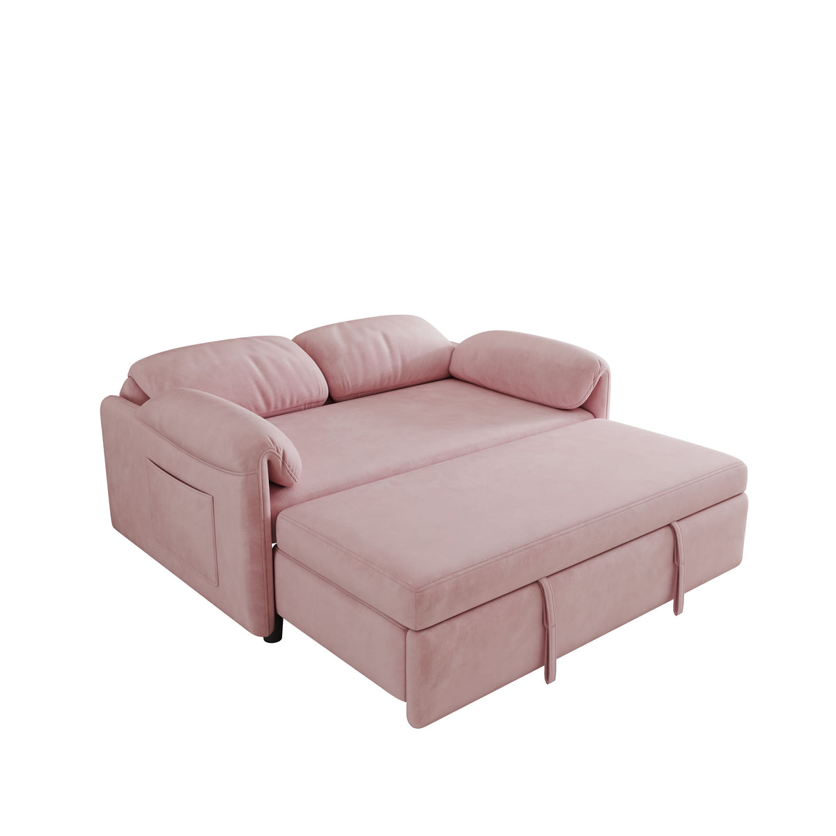 54-Inch Velvet Sofa