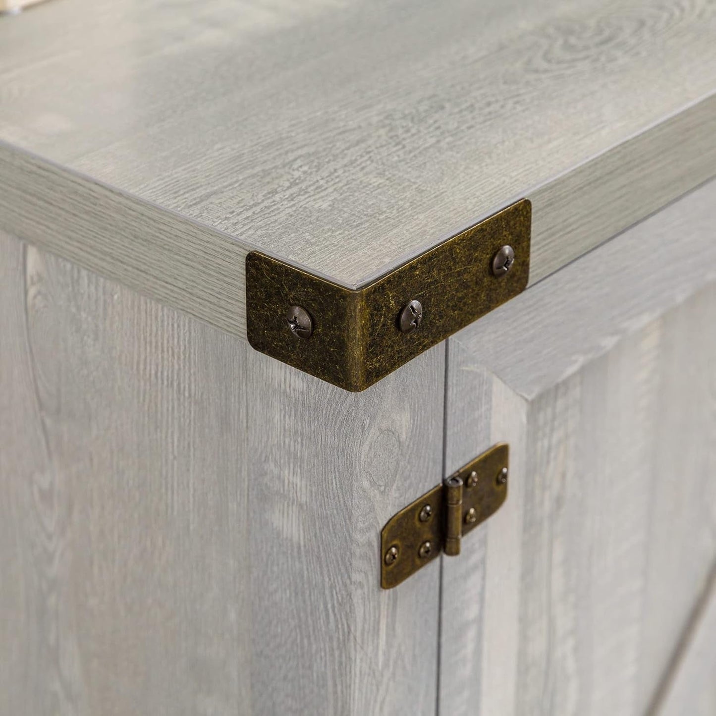 Georgetown Modern Farmhouse 70 Inch TV Stand Stone Grey