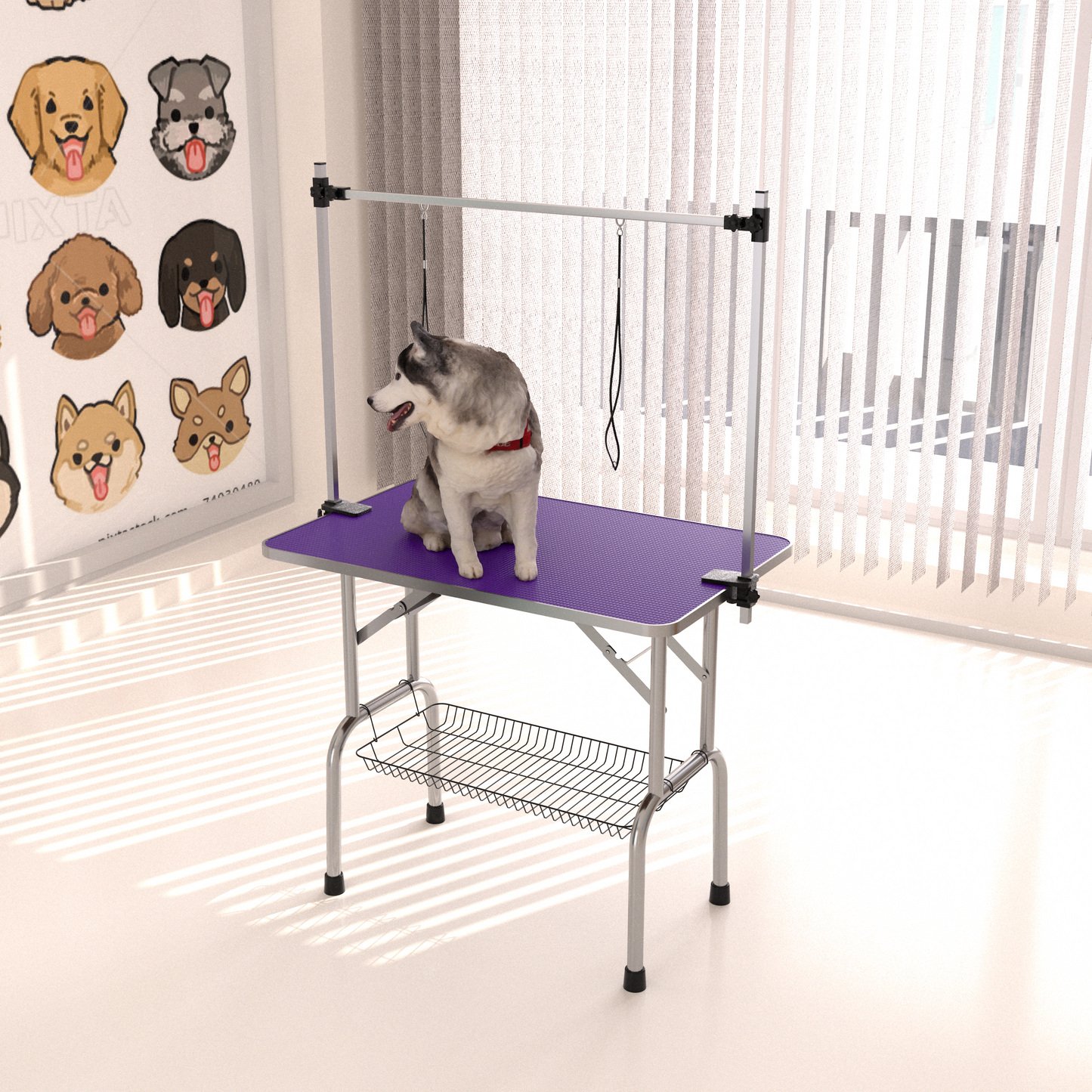 46" Folding Dog Pet Grooming Table