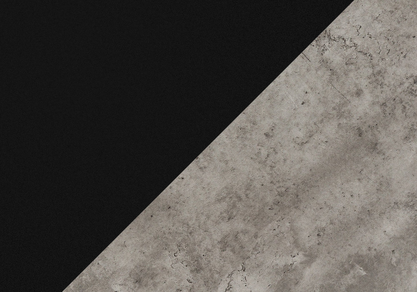 Computer Desk, Home Office, Laptop, Left, Right Set-up, Storage Drawers, 60'l, Work, Black And Grey Concrete Laminate, Black Metal, Contemporary, Modern