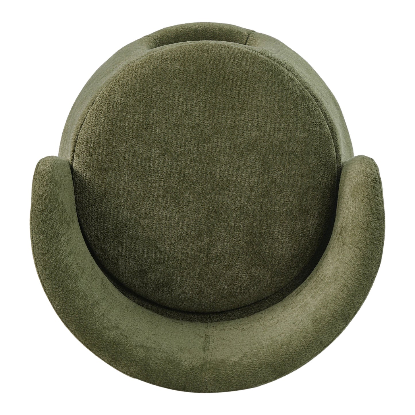 Green Pet Friendly Chair with Hidden Pet Nook