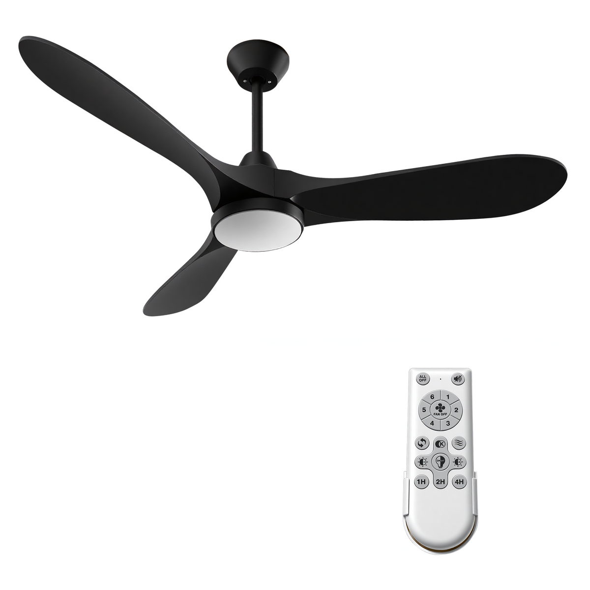 Ceiling Fans with Lights and Remote Control