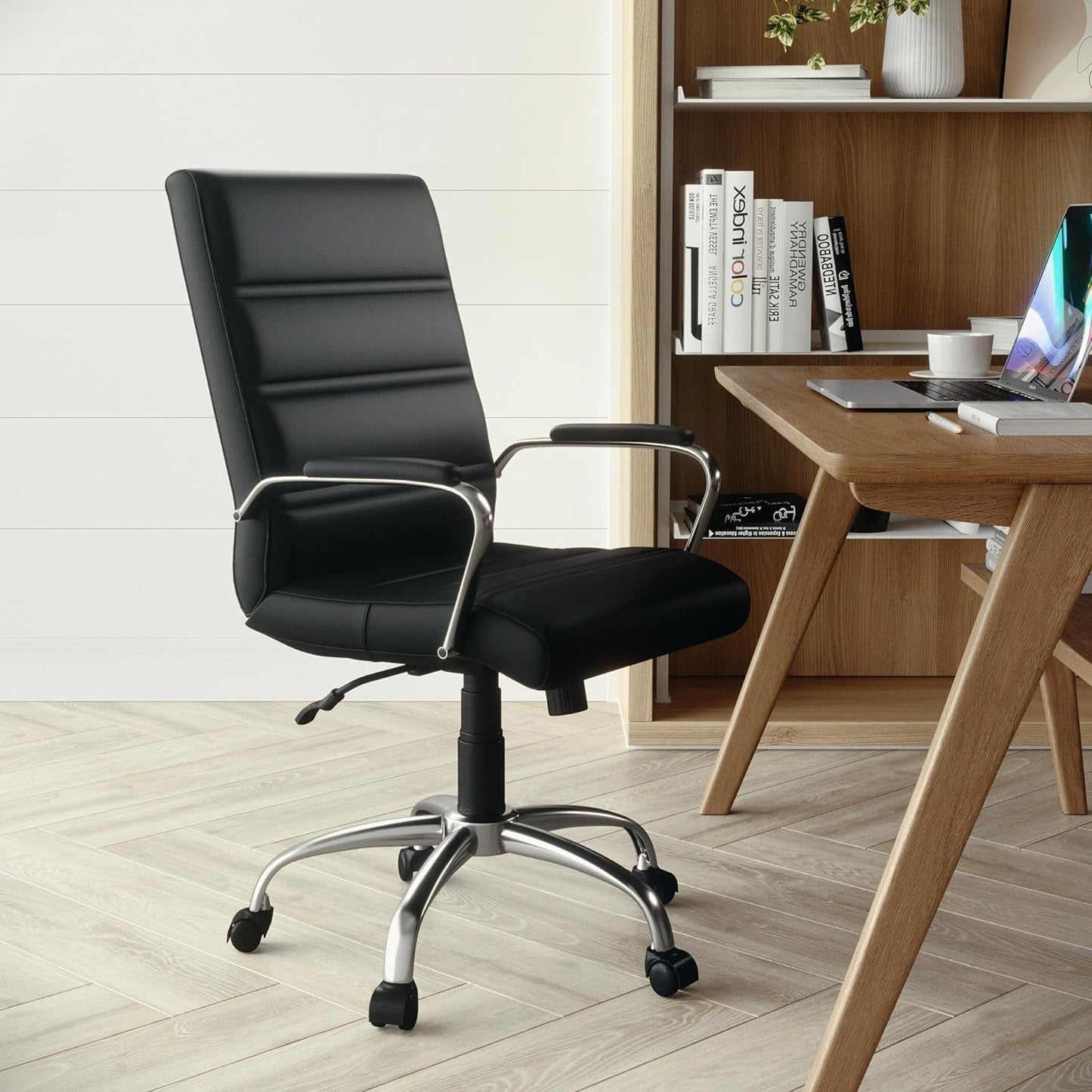 Desk Chair Black Adjustable Office Chair Home Study