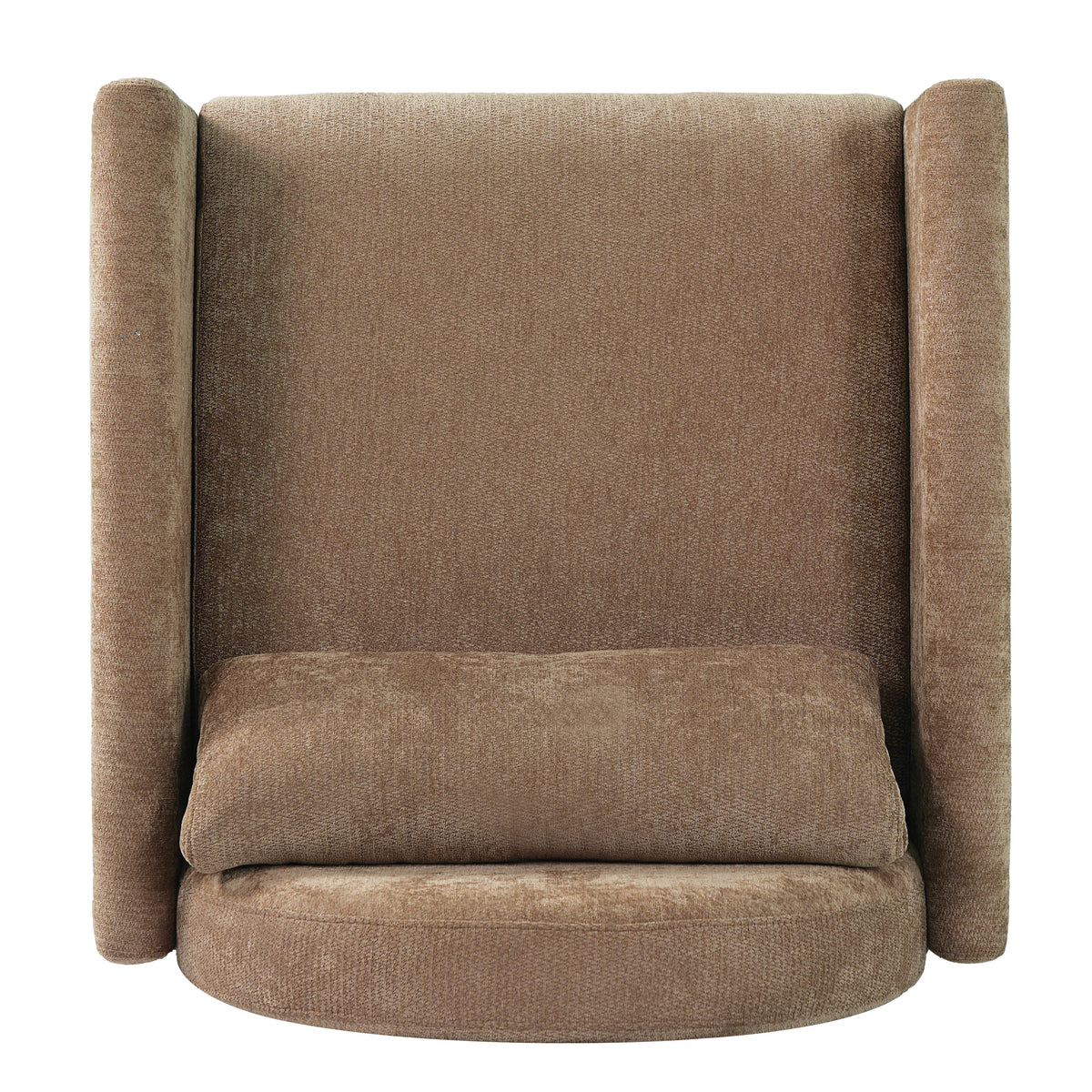 Coffee Pet Friendly Accent Chair with Hidden Pet Nook