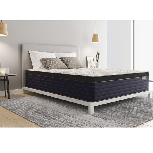 Diamond Cleo Twin XL Memory Foam Hybrid Mattress 14" Firm