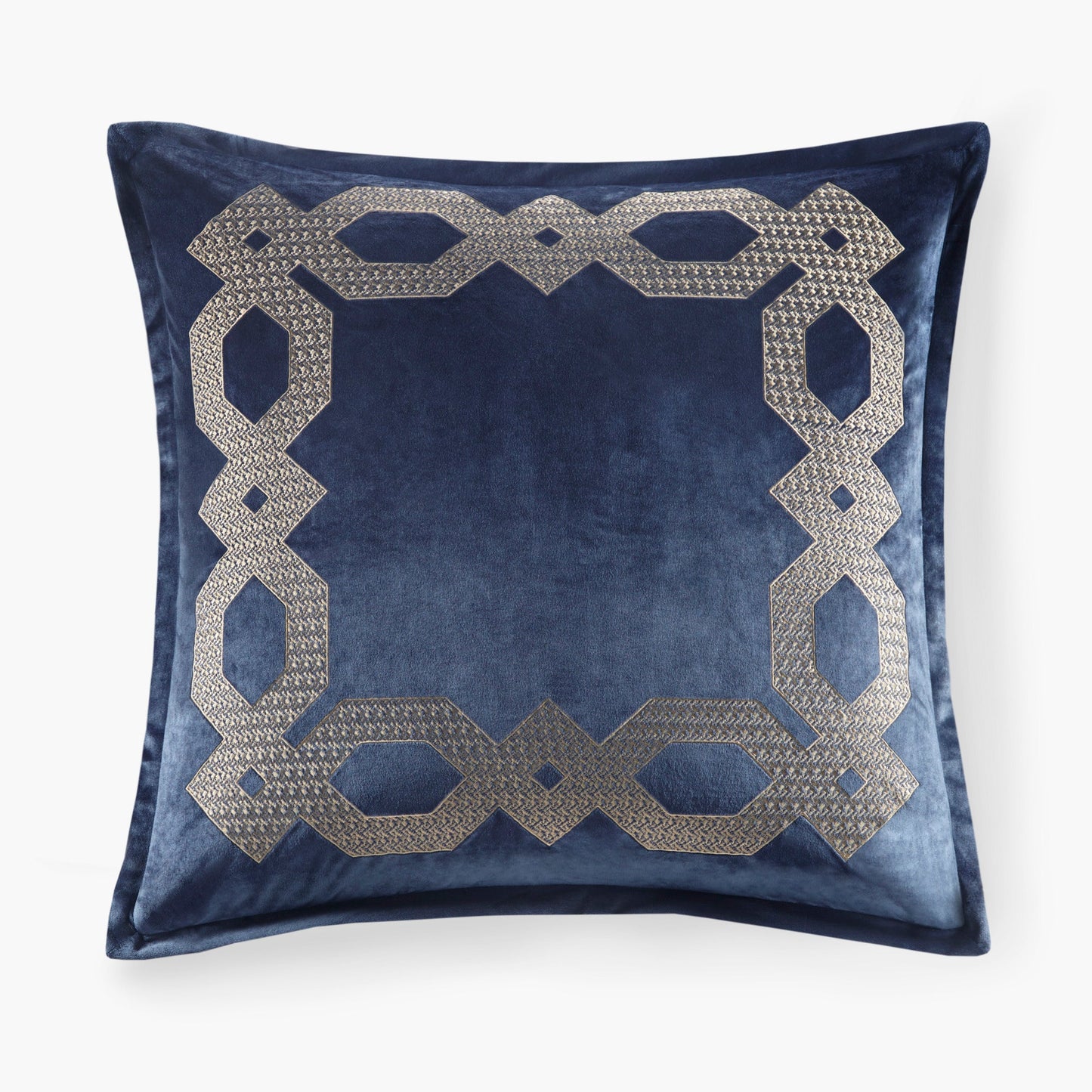 European Pillow Sham Navy 26x26'
