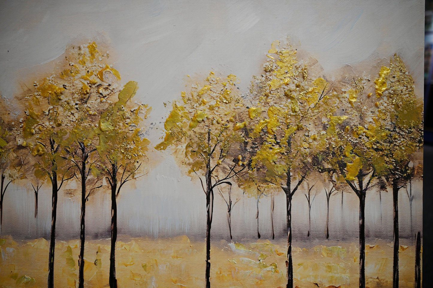 Framed Wall Art Decor Canvas Print - Autumn Embellishments