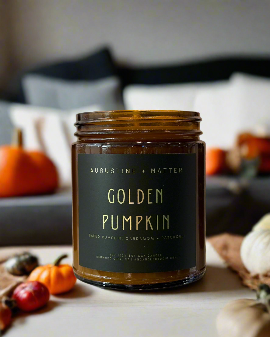 Golden Pumpkin - 7oz Soy Candle