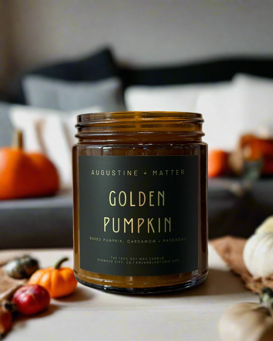 Golden Pumpkin - 7oz Soy Candle