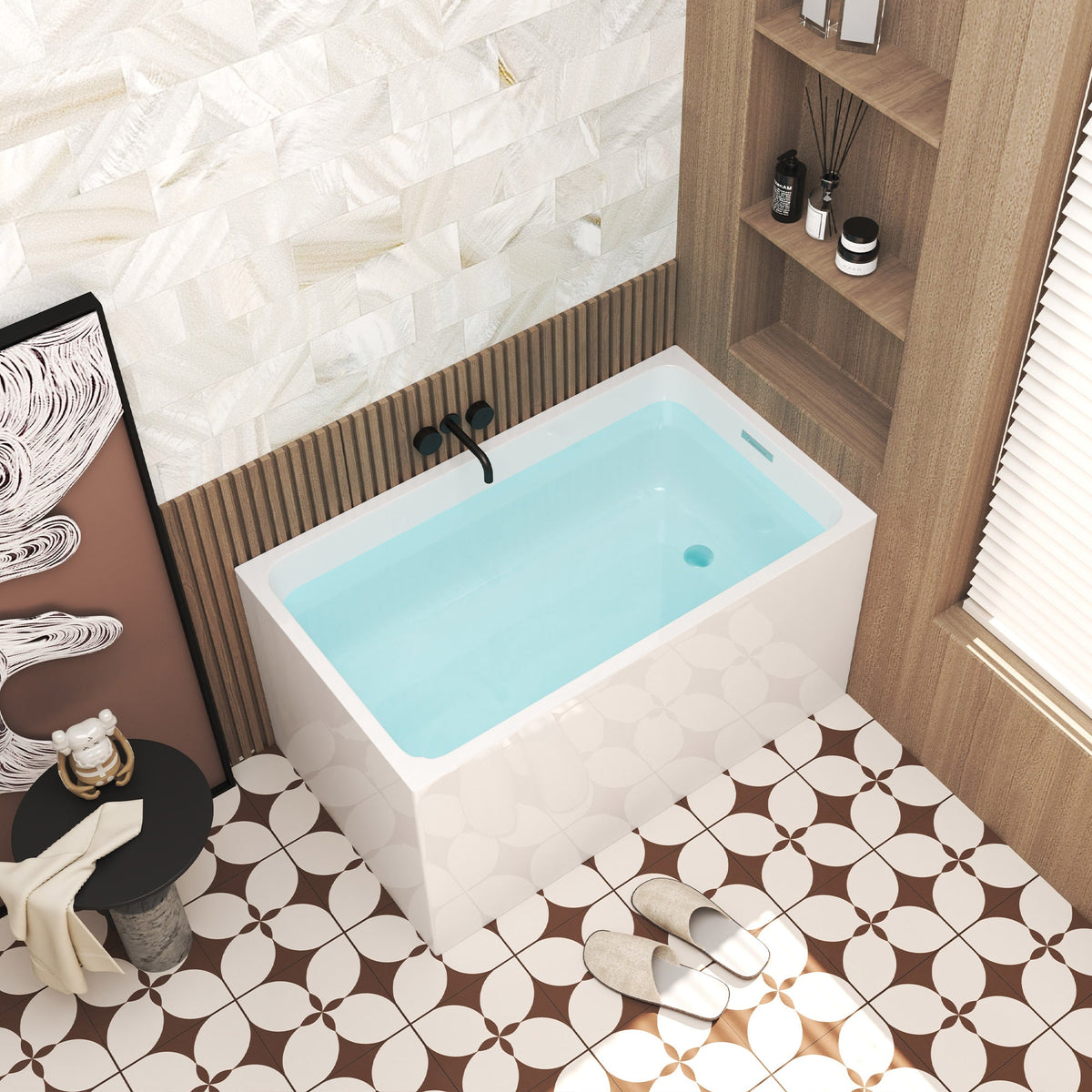47" Acrylic Freestanding Bathtub