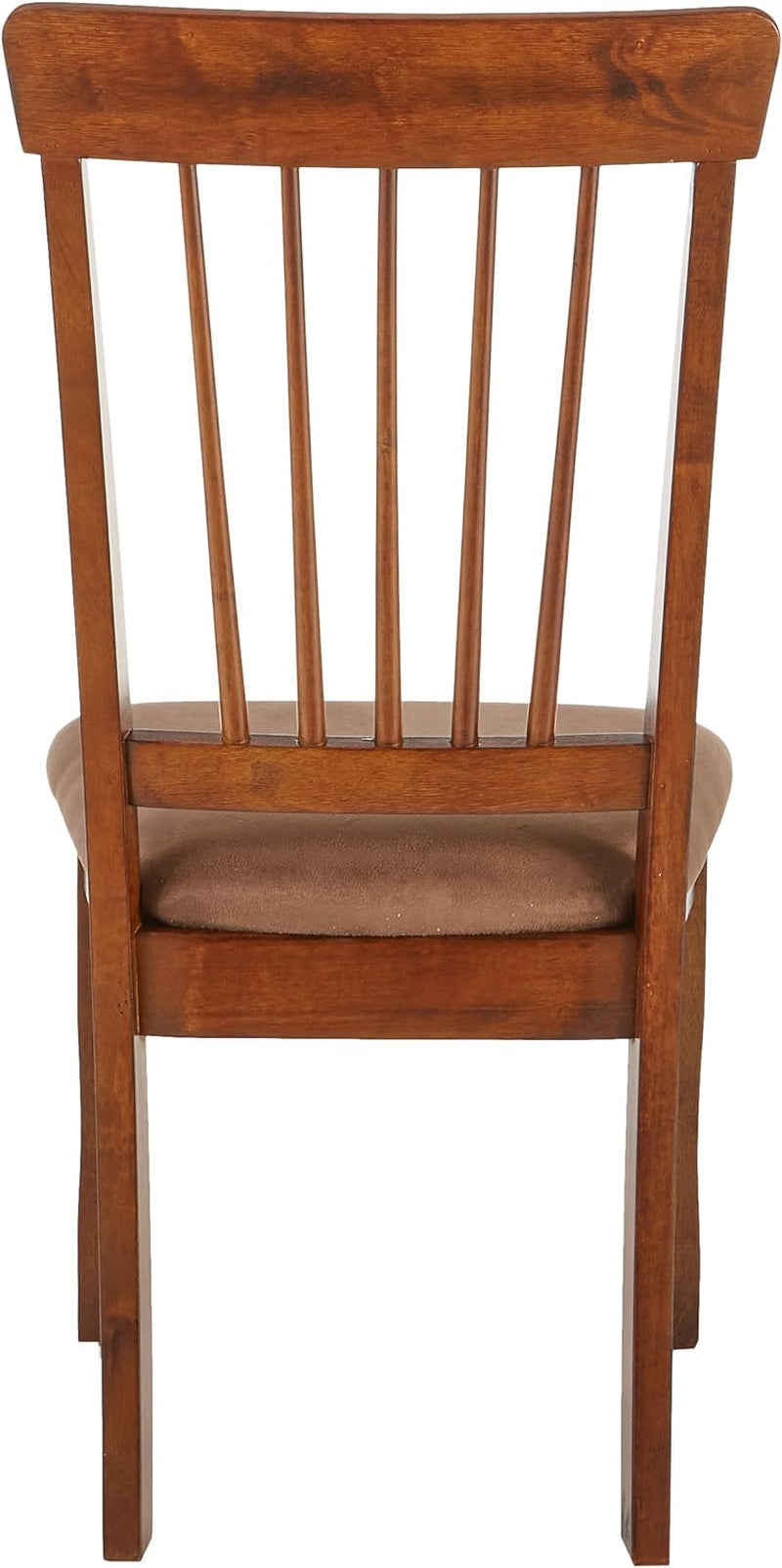 Berringer 18 Inch Rustic Dining Chair Set With Cushions Brown