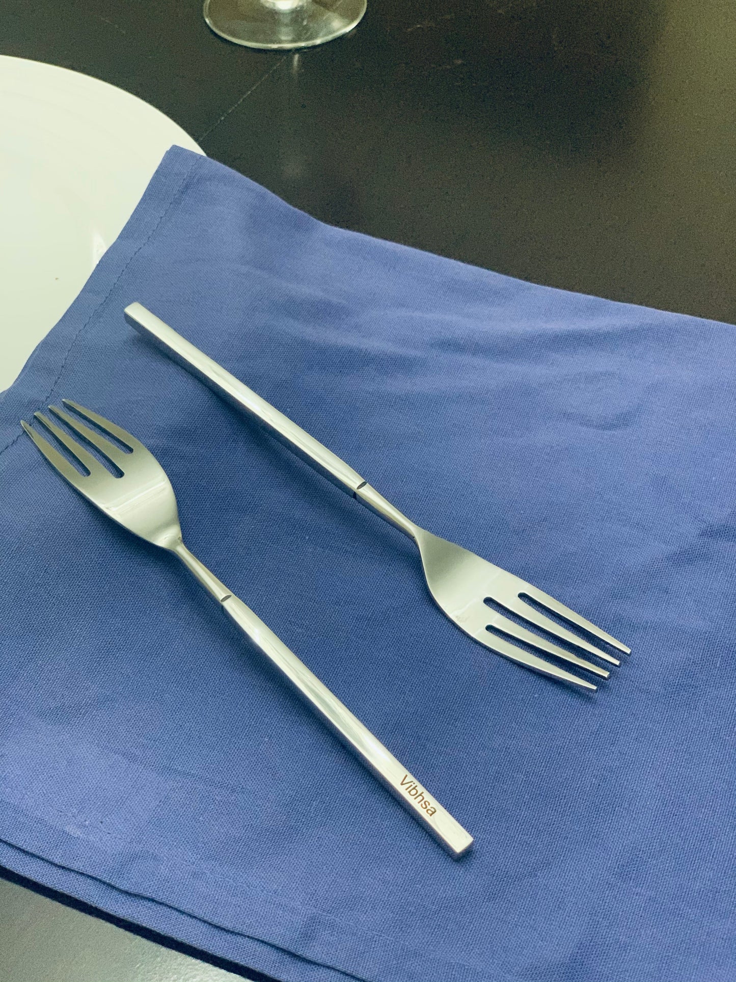 Vibhsa Stainless Steel Salad Fork Set of 6