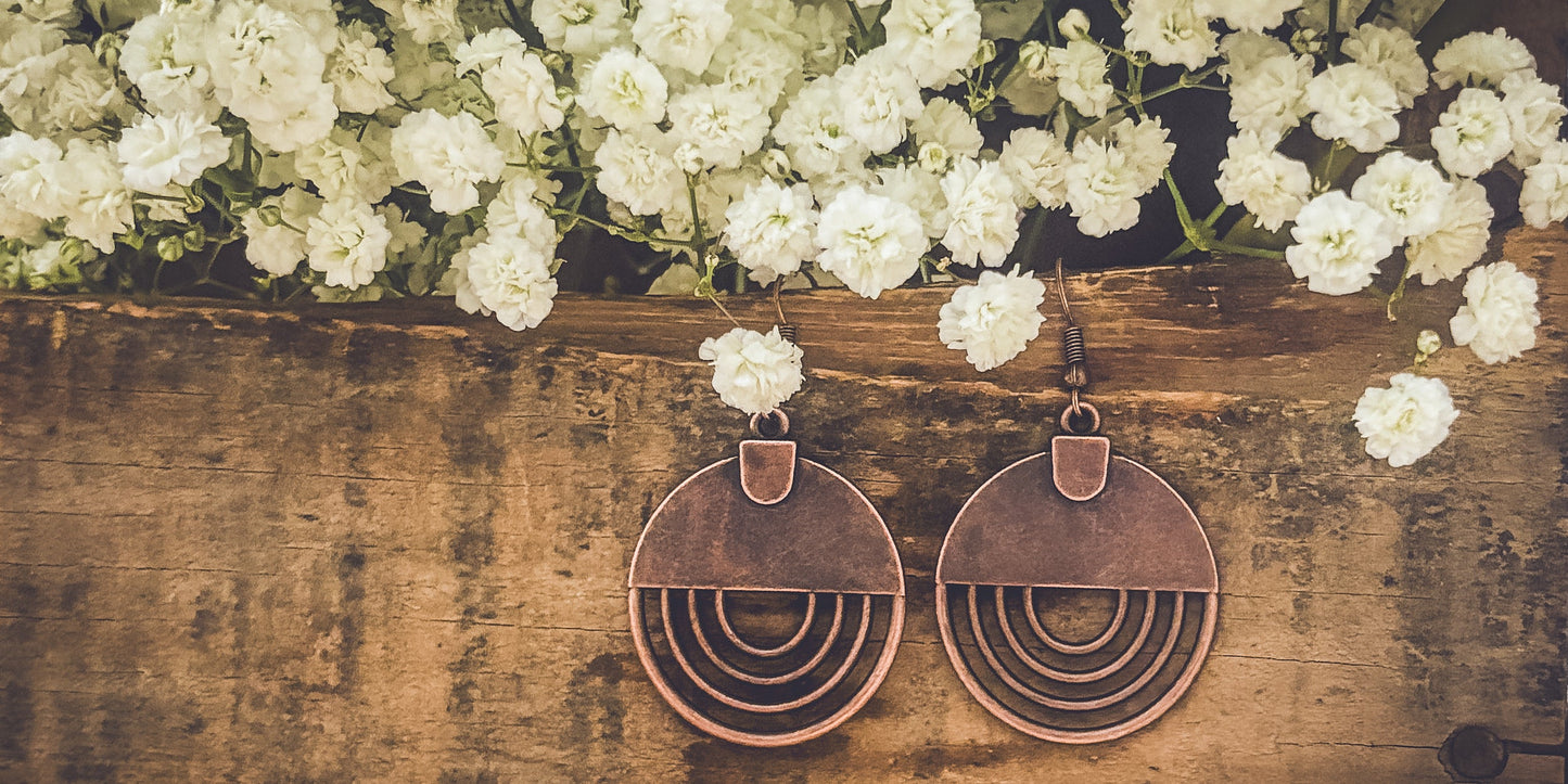 Copper Horizon Earrings