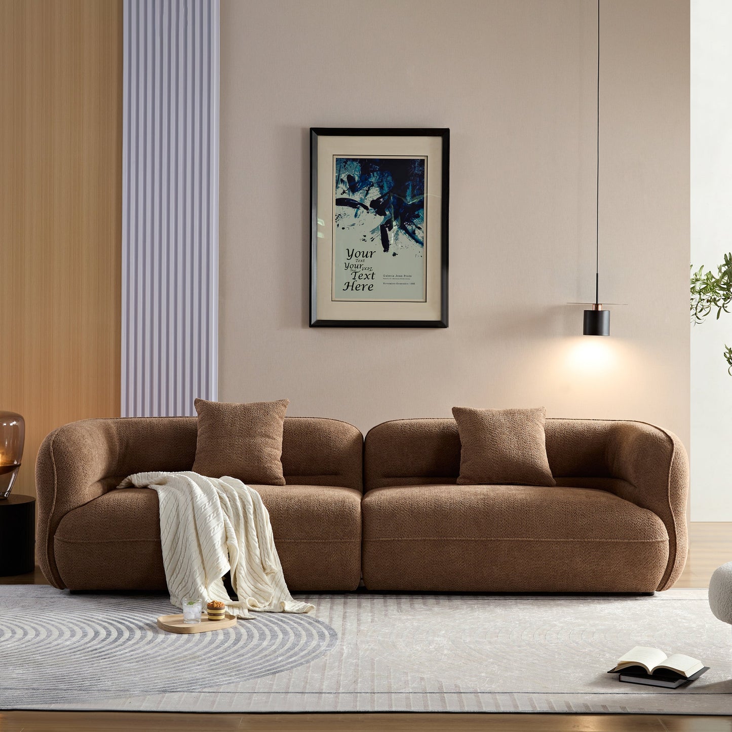 WKS11CZ Camel Sofa